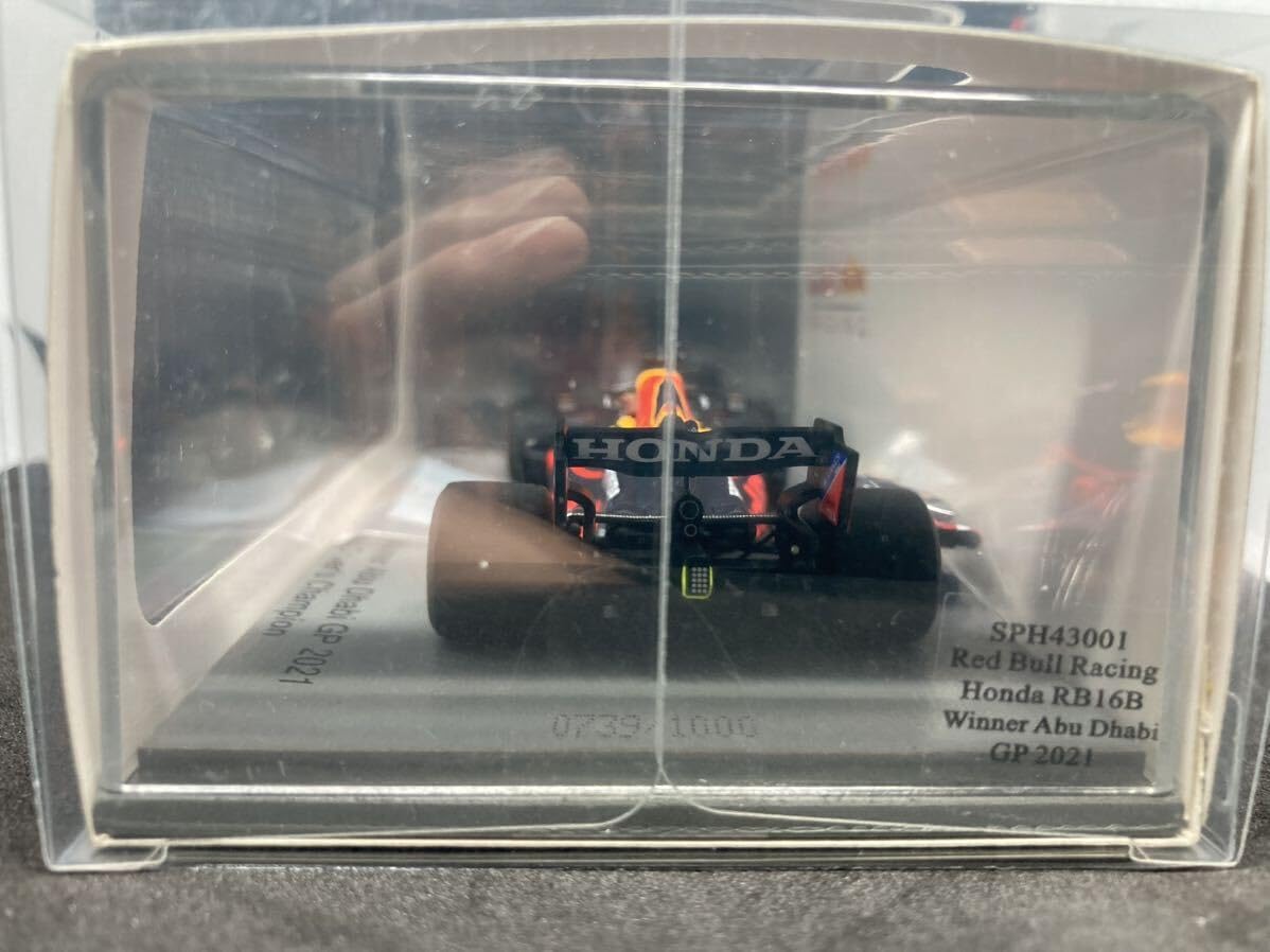 Amazon.co.jp: 1/43 ポストホビー特注スパークモデル レッドブル RB16B