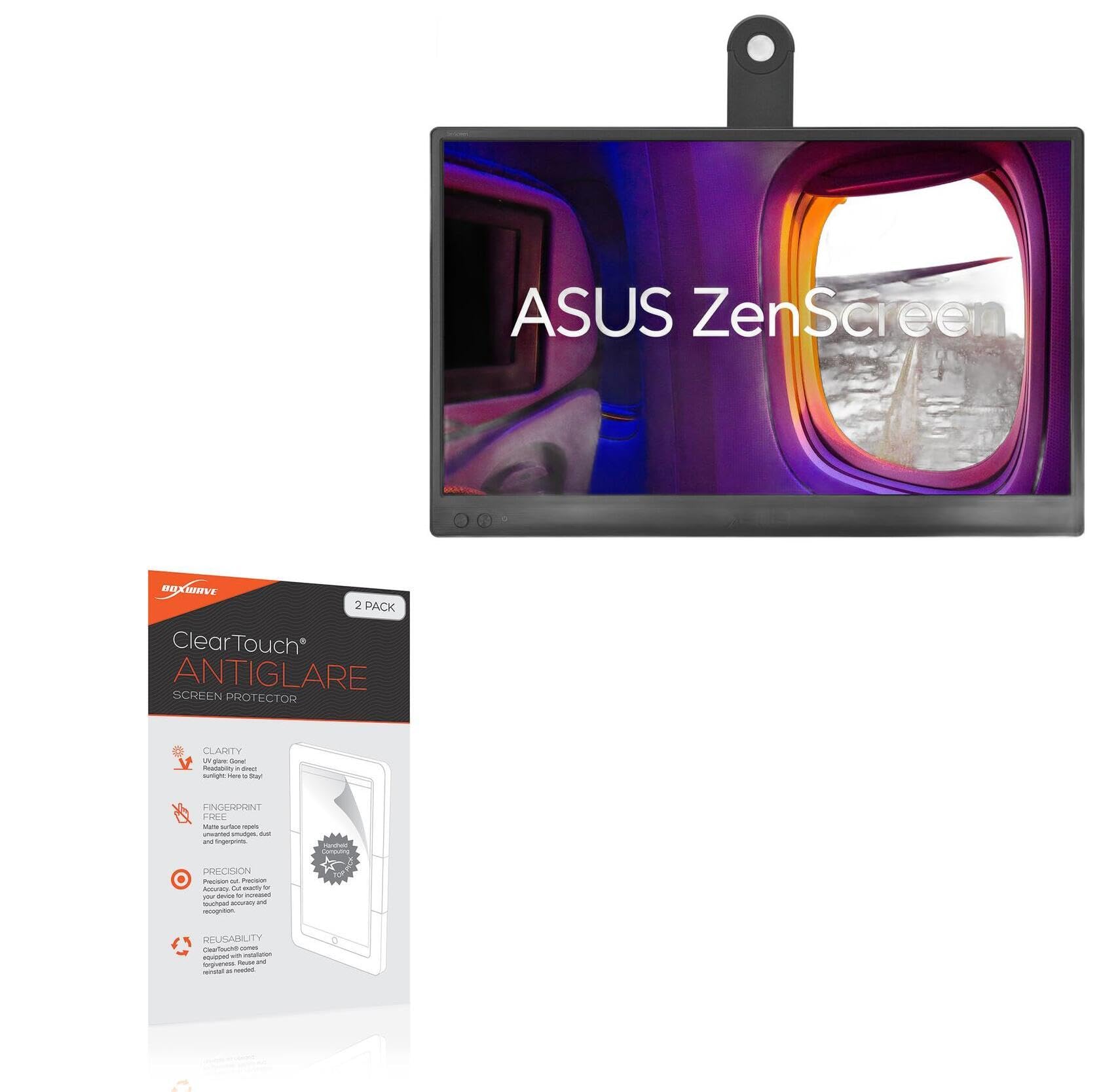 BoxWave Screen Protector Compatible With ASUS ZenScreen MB169CK 15.6