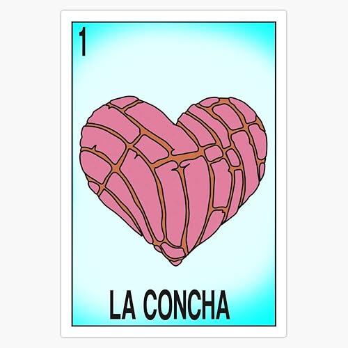 CNW Studio La Concha Vinilo Impermeable Adhesivo Adhesivo para Coche Portátil Pared Ventana Pared Pegatina 5