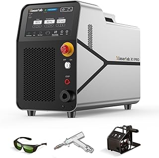 X1pro 700W Laserschweißgerät – 6-in-1 Handgeführtes Faserlasergerät zum Schweißen, Schneiden, Reinigen, Entrosten und CNC-Nachrüstung (Basispaket)