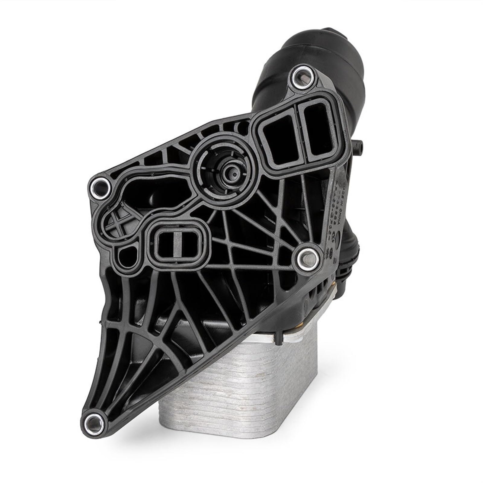 SaDity 11428596283 carcasa del filtro de aceite carcasa del enfriador del filtro de aceite Compatible con BMW F20 F22 F30 G30 G32 piezas del motor 11428593771 11428586673