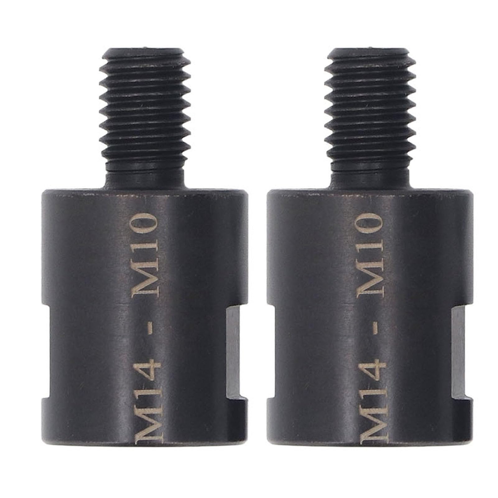 2 Pezzi Adattatore Convertitore per Smerigliatrice Angolare, Adattatore per Smerigliatrice Angolare M10-M14 In Acciaio Crv Con Connettore da Femmina A Maschio per Albero Smerigliatrice (M14 a M10)