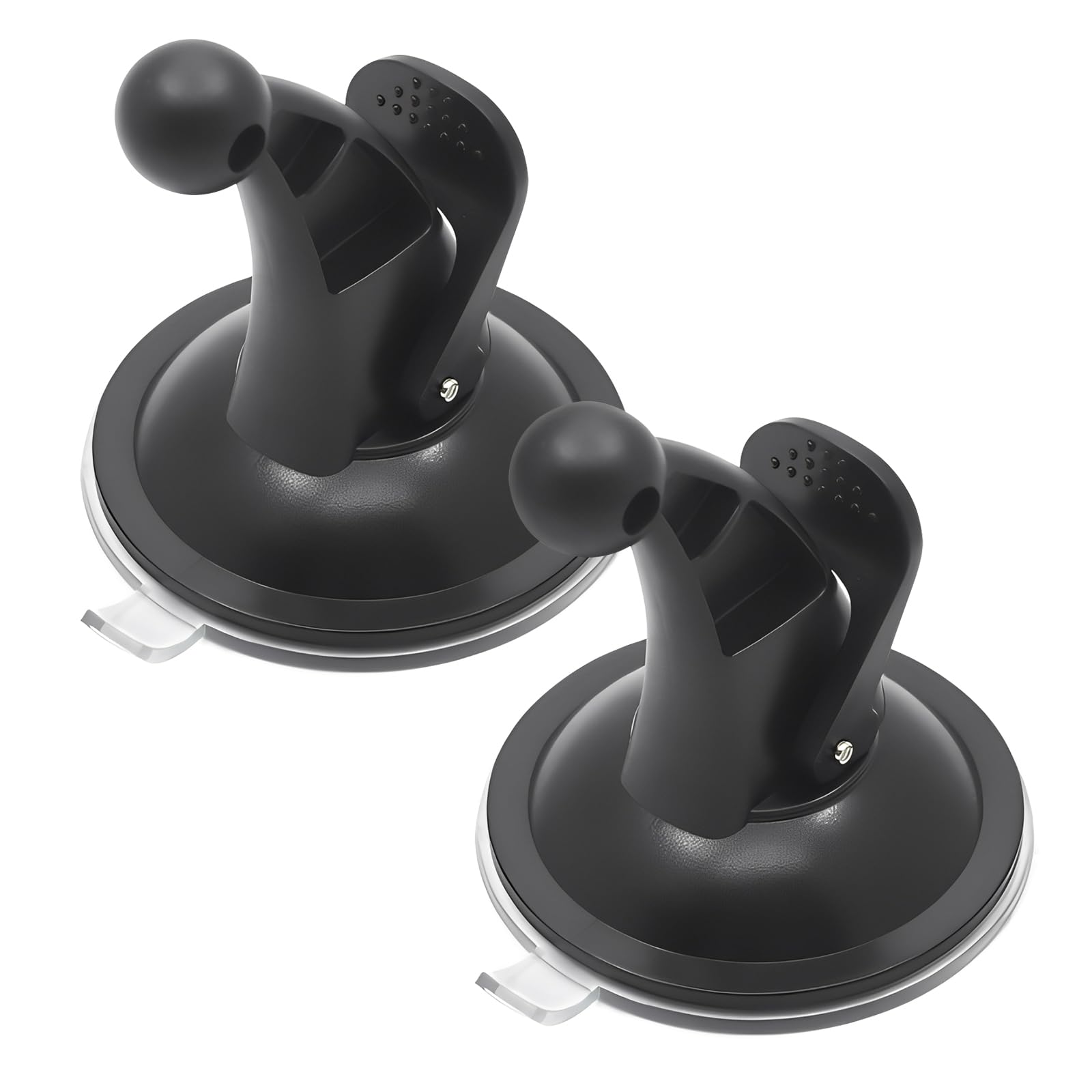 jose2015 2 ventosas de TPU de 17 mm, soporte de ventosa para parabrisas GPS, soporte GPS para Nuvi Drive Dezl RV GPS, color negro