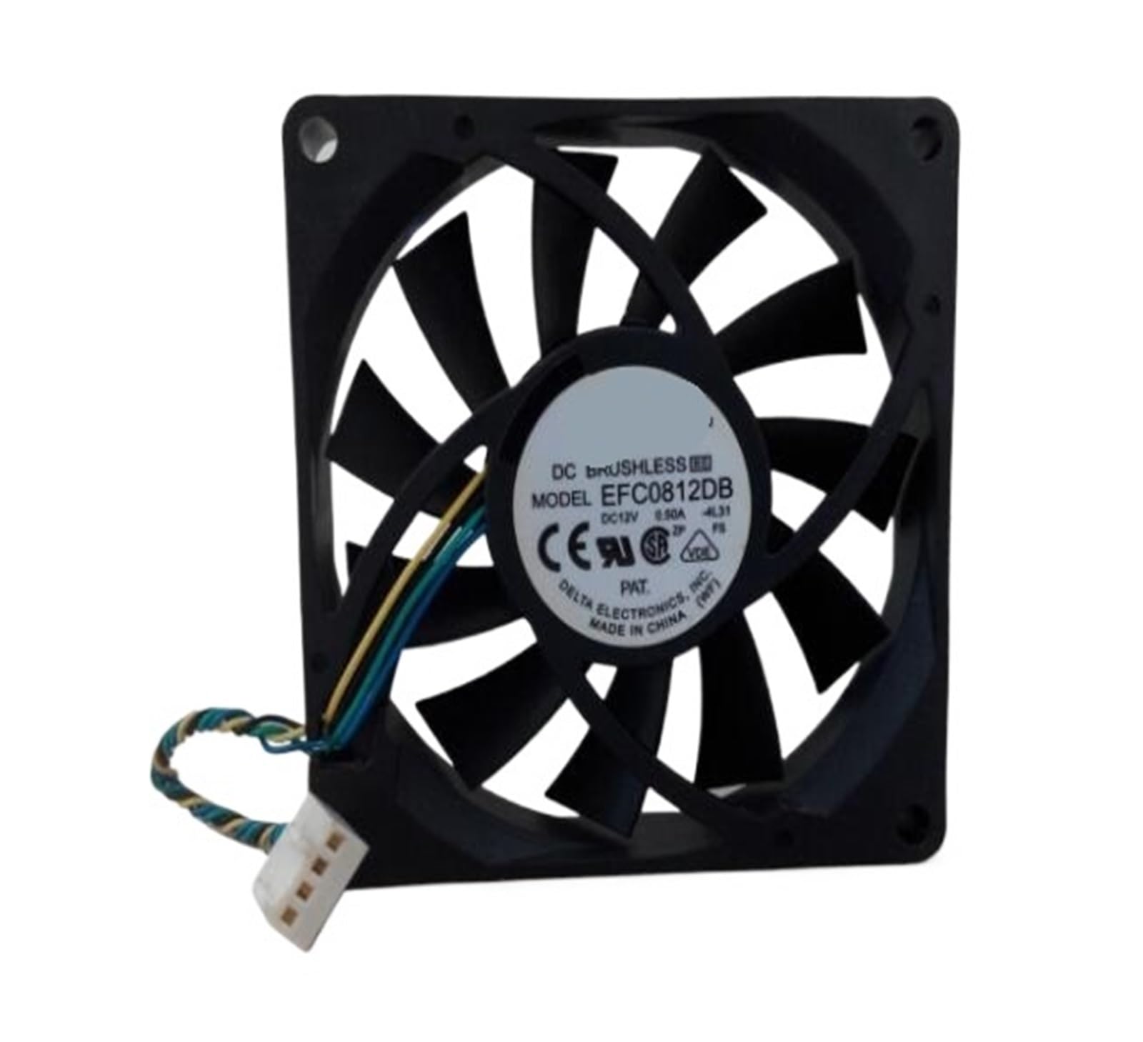 TYHUJKKL EFC0812DB 12V 0.50A 8015 four wire speed controlled fan