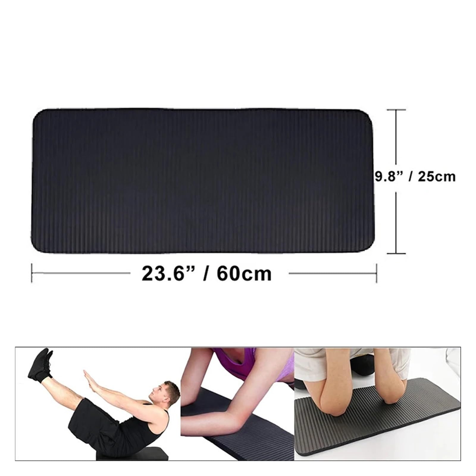 Almohadillas De Espuma Antideslizantes For Rodillas Yoga, Gruesas, For Fitness, Pilates, Entrenamiento, Tabla Deportiva, Equipo Gimnasio, Esterillas
