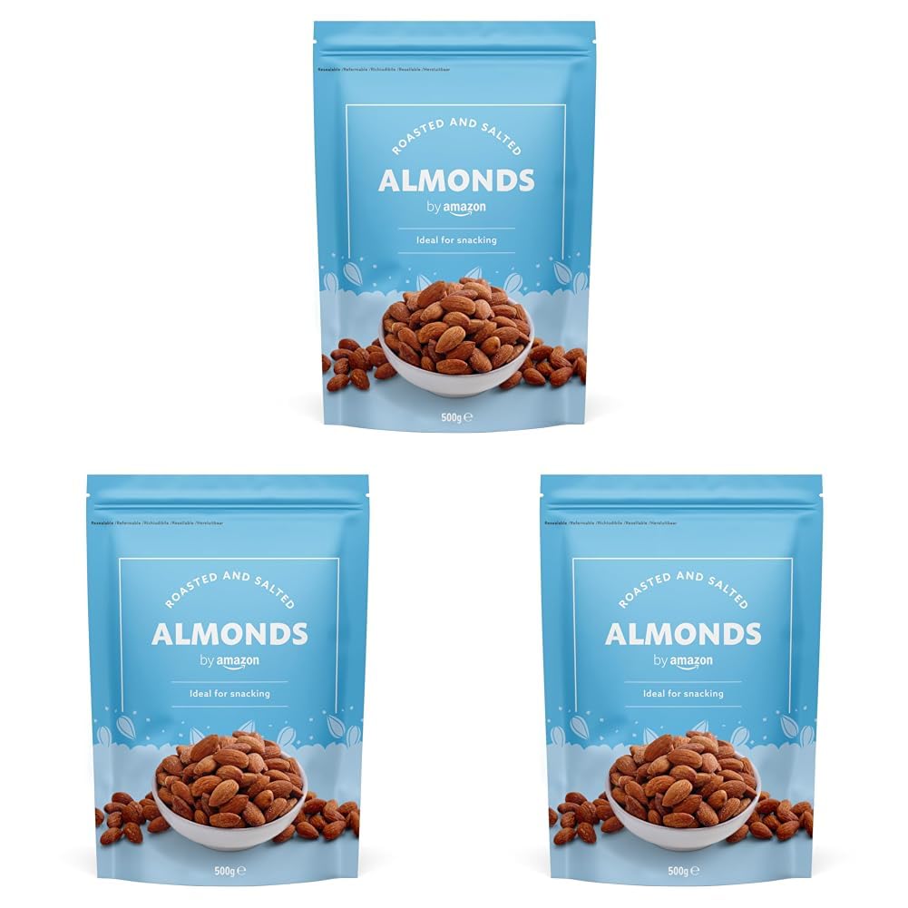 by Amazon ALMENDRAS TOSTADAS Y SALADAS, 500 g — view 3