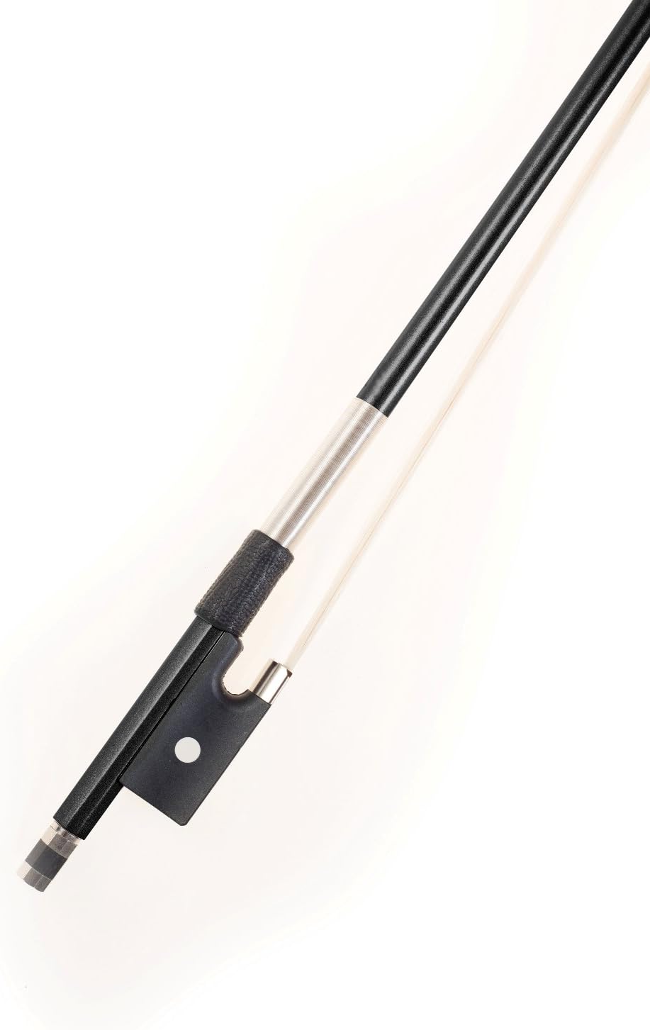 Glasser Fiberglass Violin Bow With Horse Hair (3/4, Black)