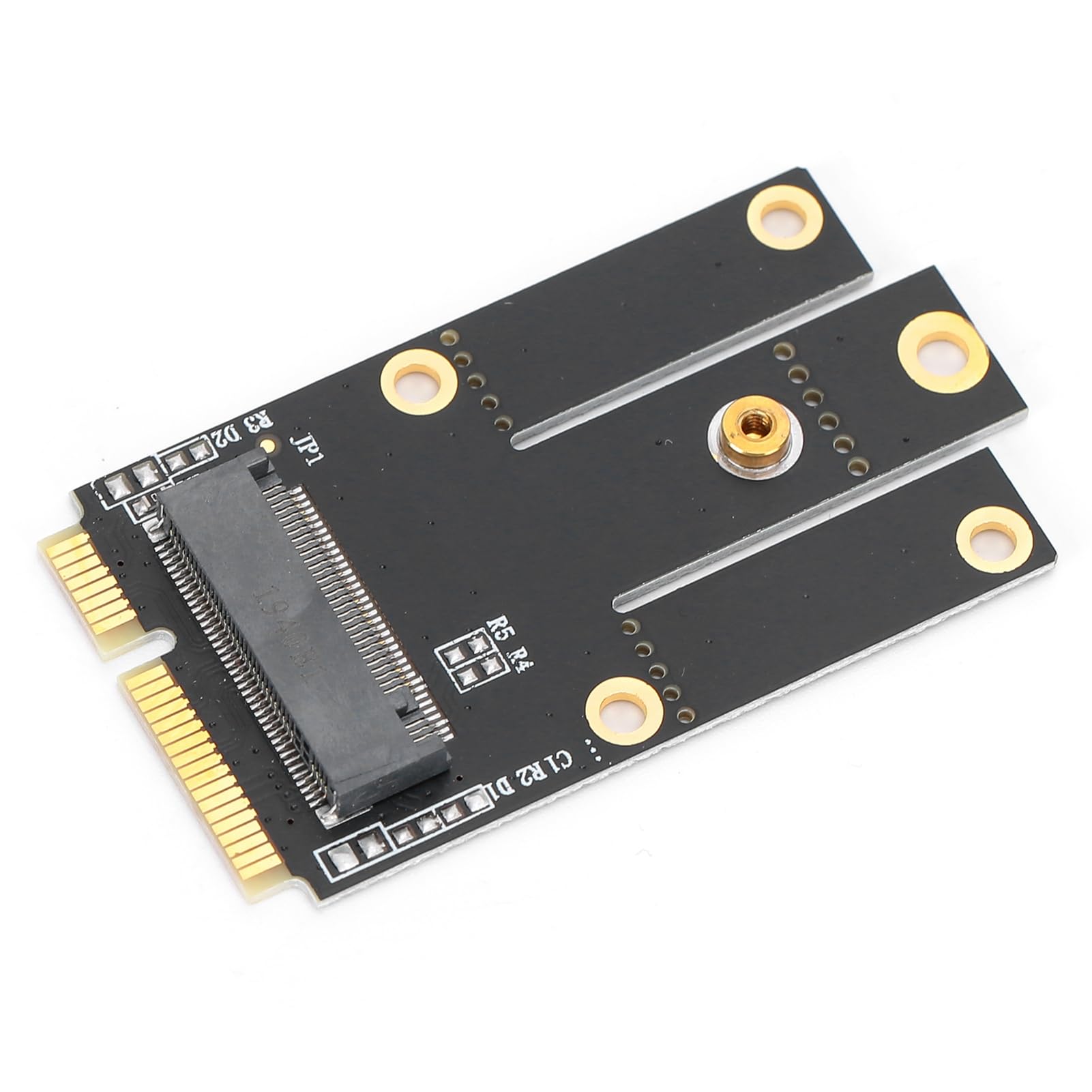 ZJchao M2 to Mini PCIe Adapter NGFF Key A Converter Card for Wireless Network Cards 7260 8260 8265 9260 Compatible with OS Durable PCB Material