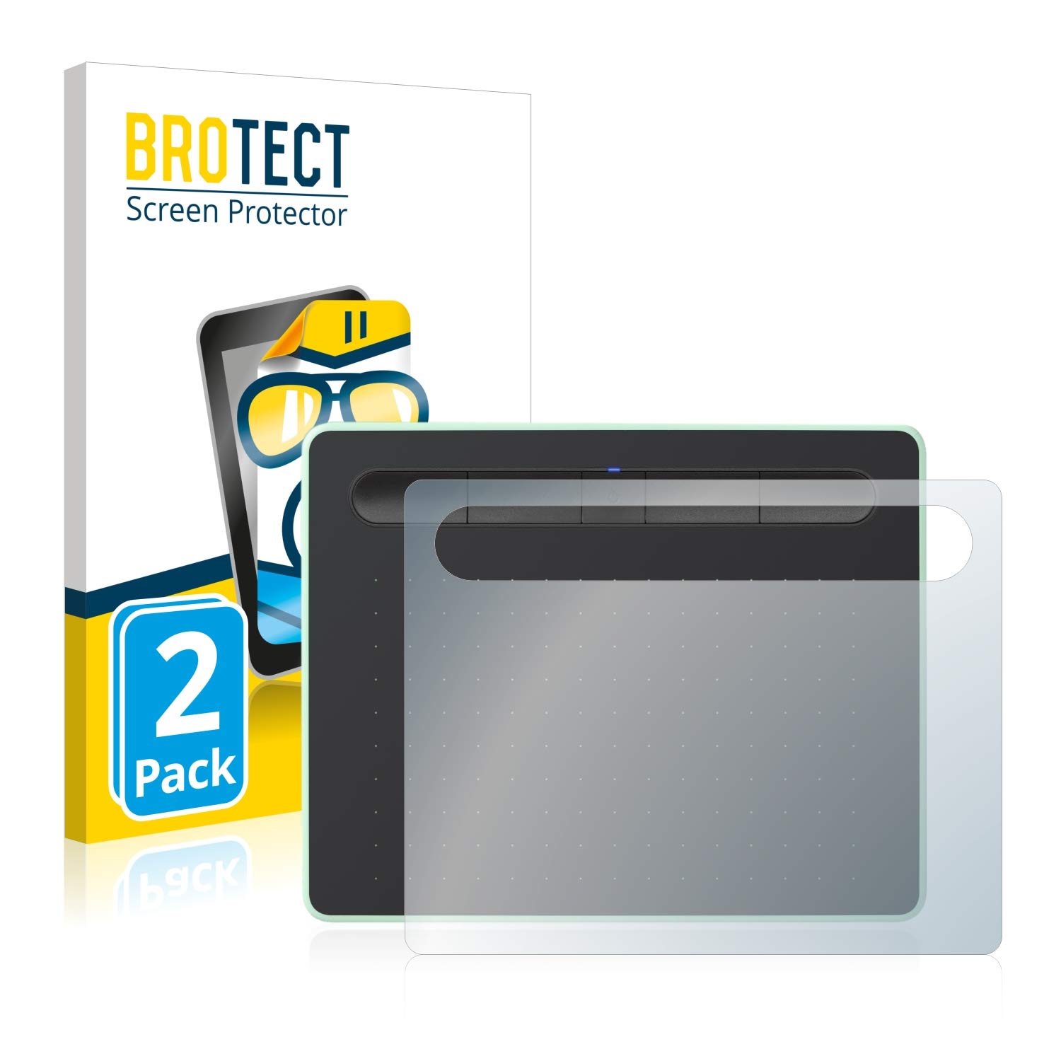 2x Pellicola Protettiva per Wacom Intuos Draw S CTL490DB Protezione