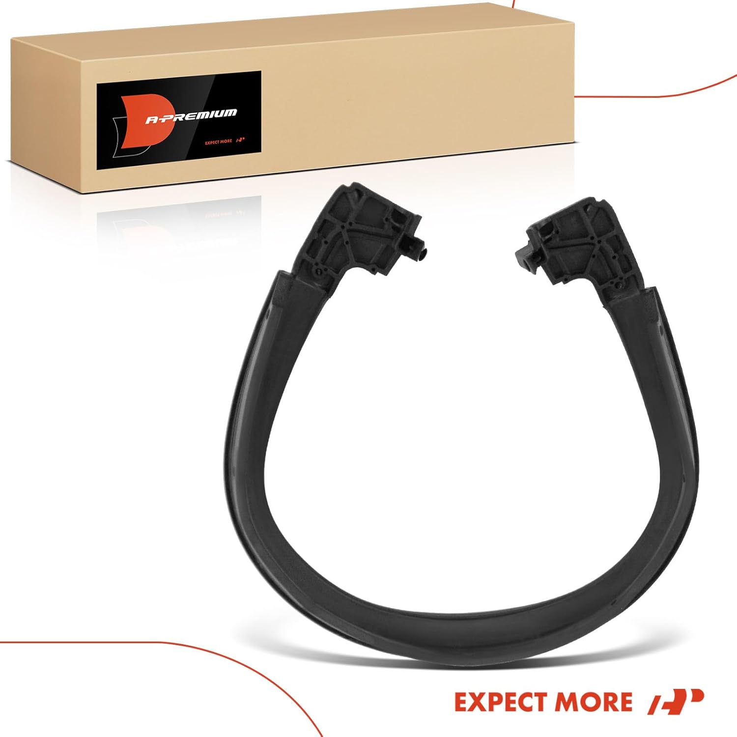 A-Premium Cowl Car Door Weather Stripping Seal Strip Compatible with Jeep TJ Series Wrangler 1997-2005