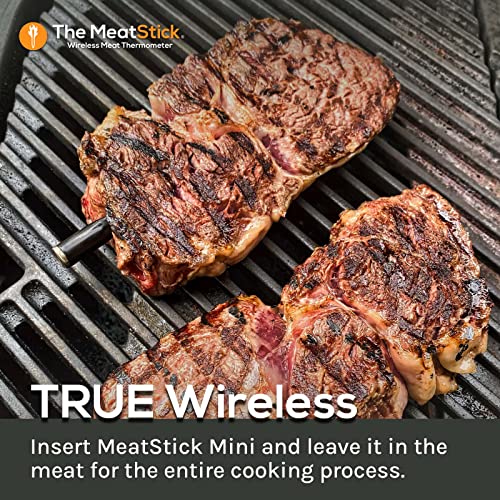 Meatstick Mini Set | Wireless Meat Thermometer With Bluetooth | For Kitchen, Air Fryer, Deep Frying, Oven, Sous Vide, Bbq, Grill, Rotisserie | Limited Range #TOP1