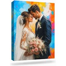 Chericosy Custom Impasto Oil Painting Canvas Prints Photo Wall Art Gifts