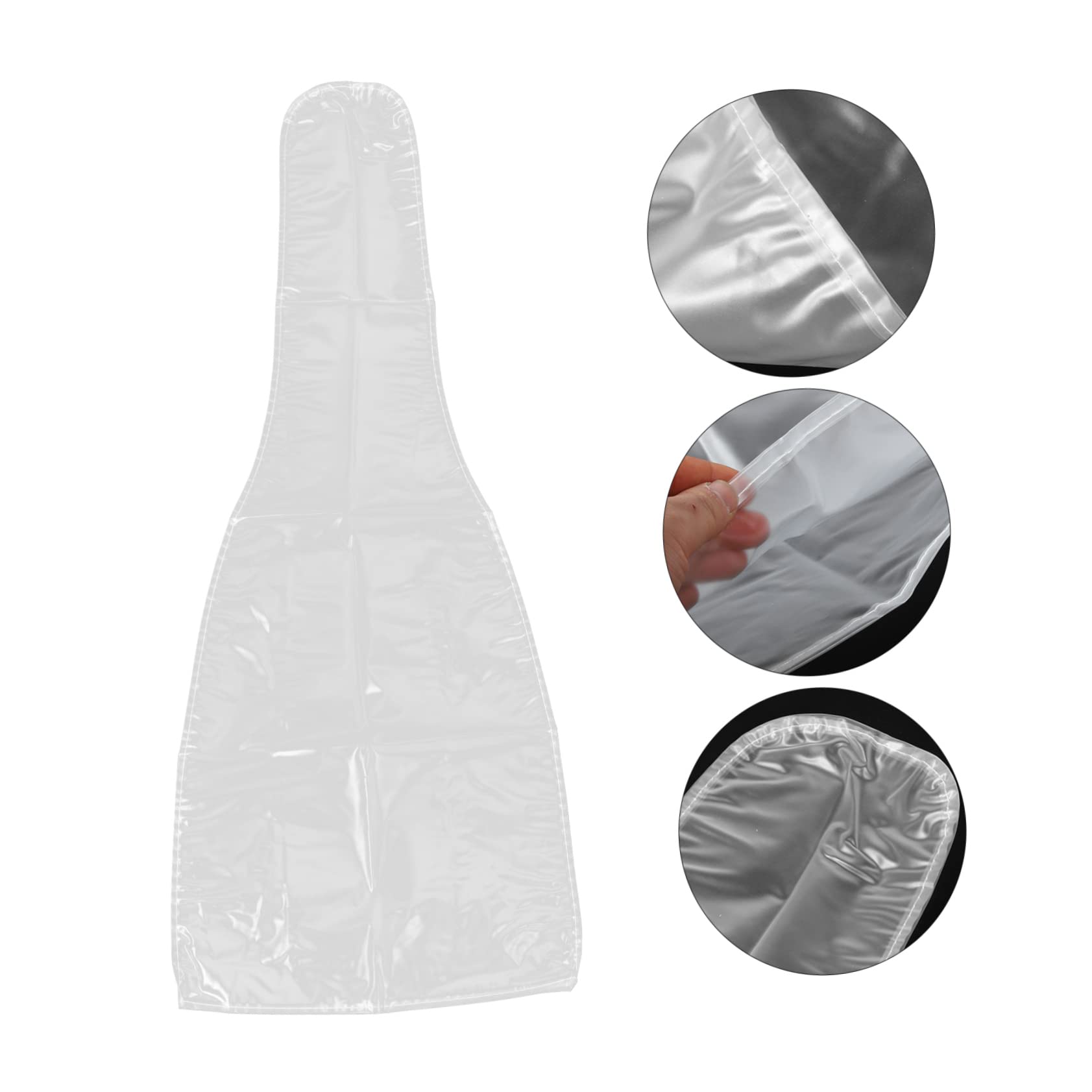 Generico Copertura Per Chitarra in Pvc Copertura Antipolvere Per Chitarra Basso Design Pieghevole Satinato Per Chitarre Acustiche Elettriche Facile Da Riporre