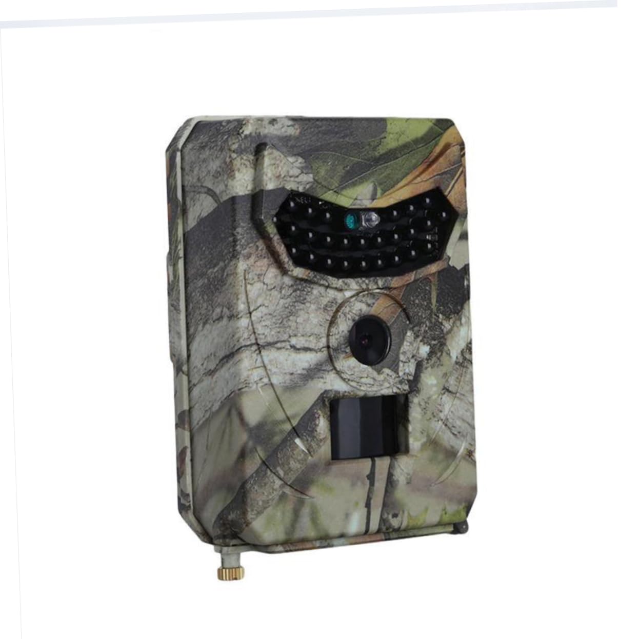 TOYANDONA Caméra de Chasse Détection Pir 110° 1080p 26 LED IR Étanche Ip56 Vision Nocturne Infrarouge Plastique Solide pour Surveillance Extérieure et Sécurité de Ferme