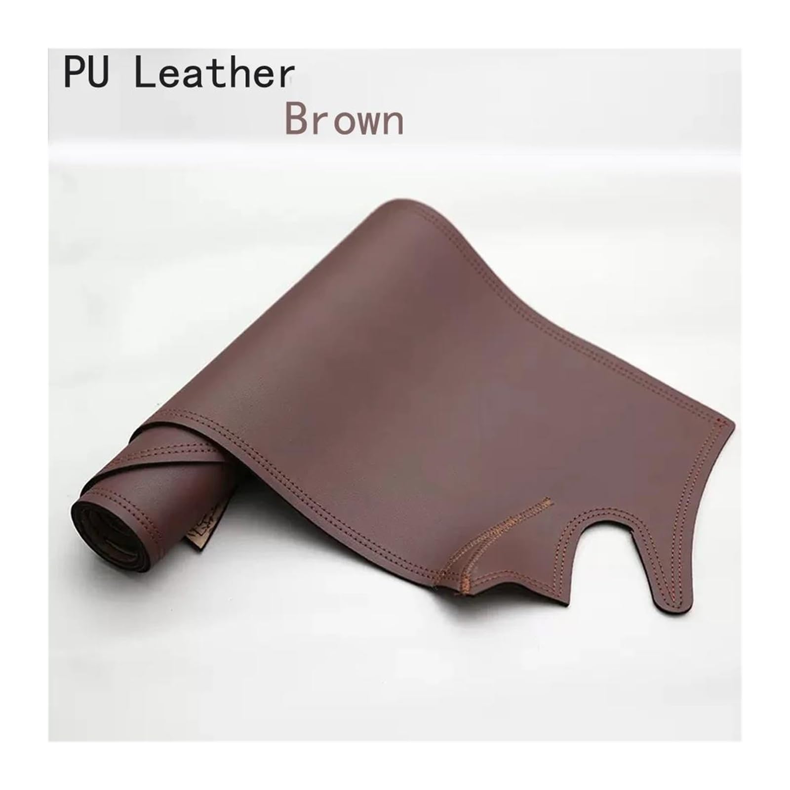 Tapis Tableau Bord intérieur Voiture Tapis De Tableau Bord en Cuir pour Mercedes Benz Classe E W210 1996-2002, Accessoire Pare-Soleil Anti-UV(Brown RHD)