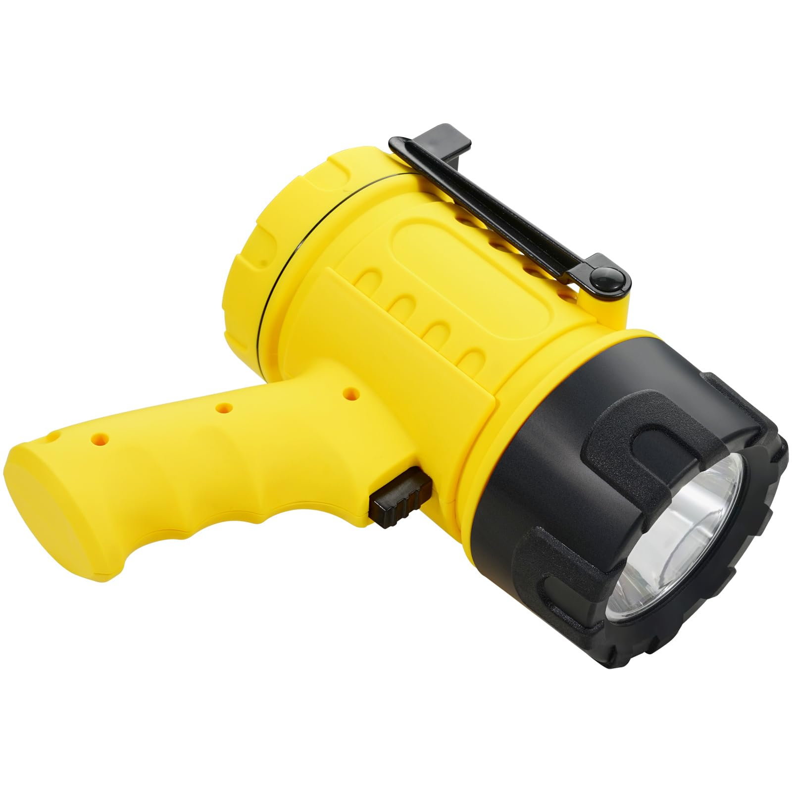 VEVOR Lampe Torche LED Ultra Puissante, 1000000 lm, Lampe de Poche Rechargeable Portable Étanche IP67 avec 4 Modes, Objectif Amovible, Port USB, pour Chasse, Bateau, Camping, Spéléologie, Extérieur