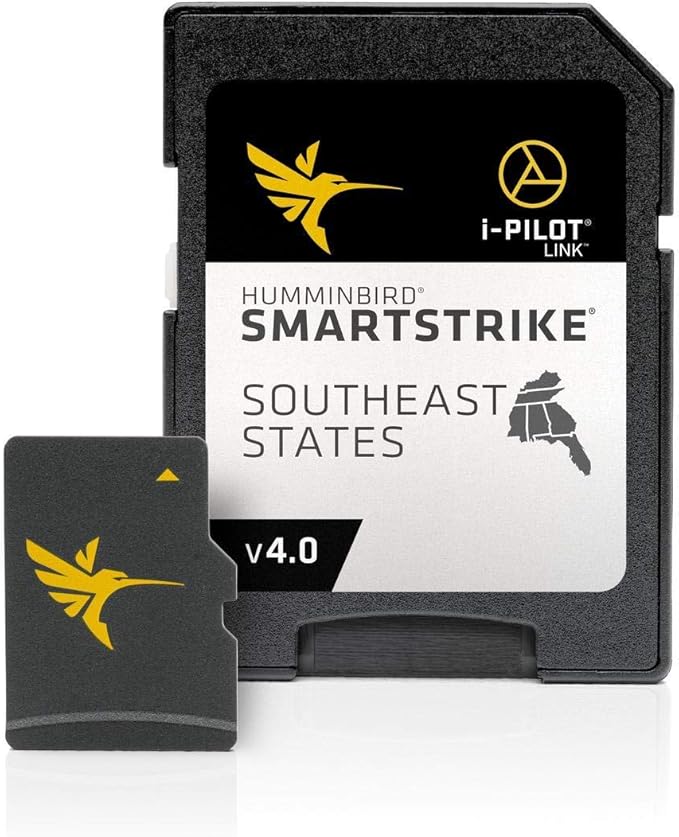 humminbird 600039 4 smartstrike southeast states v4 digital gps maps micro card black
