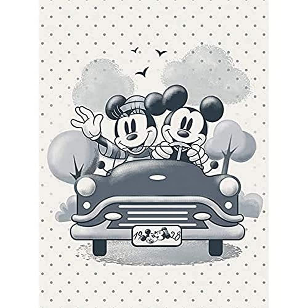 Mickey Mouse Canvas, Multi-Colour, 60 x 80 cm