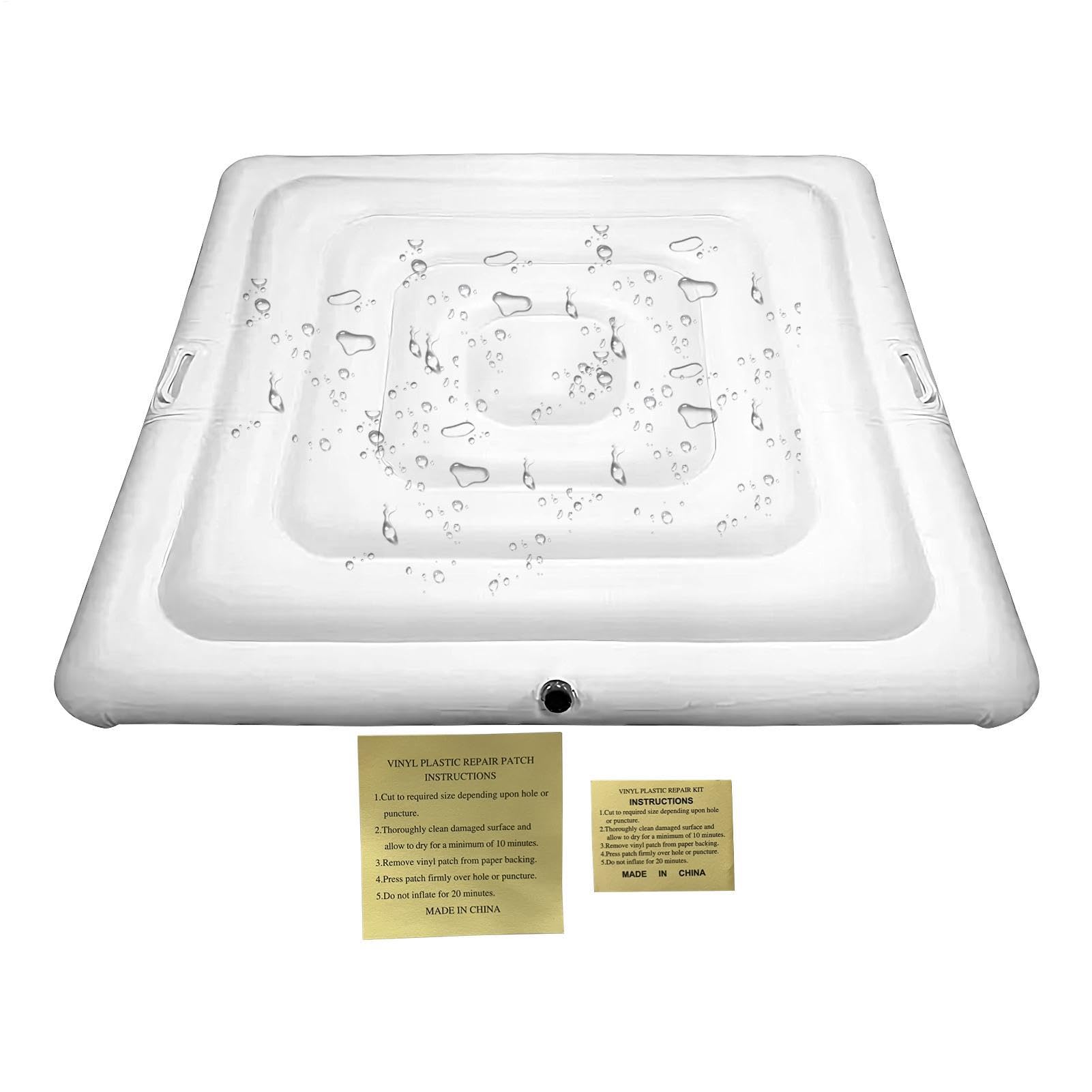 Tapa Protector Impermeable Cortavientos Y Anti-UV | Acolchado Térmico con Asas Cuadrado y Plegable Hogar, Exterior, Protección Contra Polvo, Lluvia, Manchas