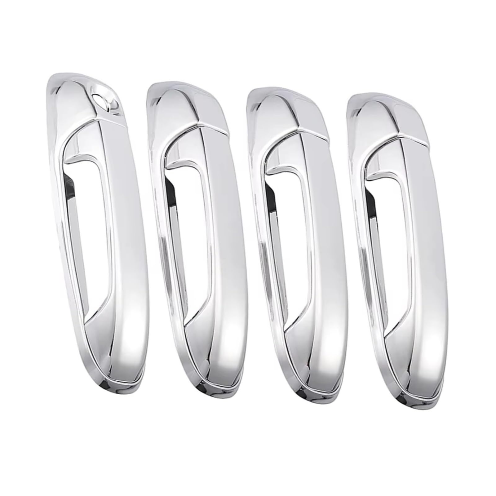 Ymnhbik One Color Door Handle Cover Compatible With Jeep For Grand For Cherokee 1999-2004 For Liberty 2002-2007 Car Door Handle Cover Decoration Exterior Accessories