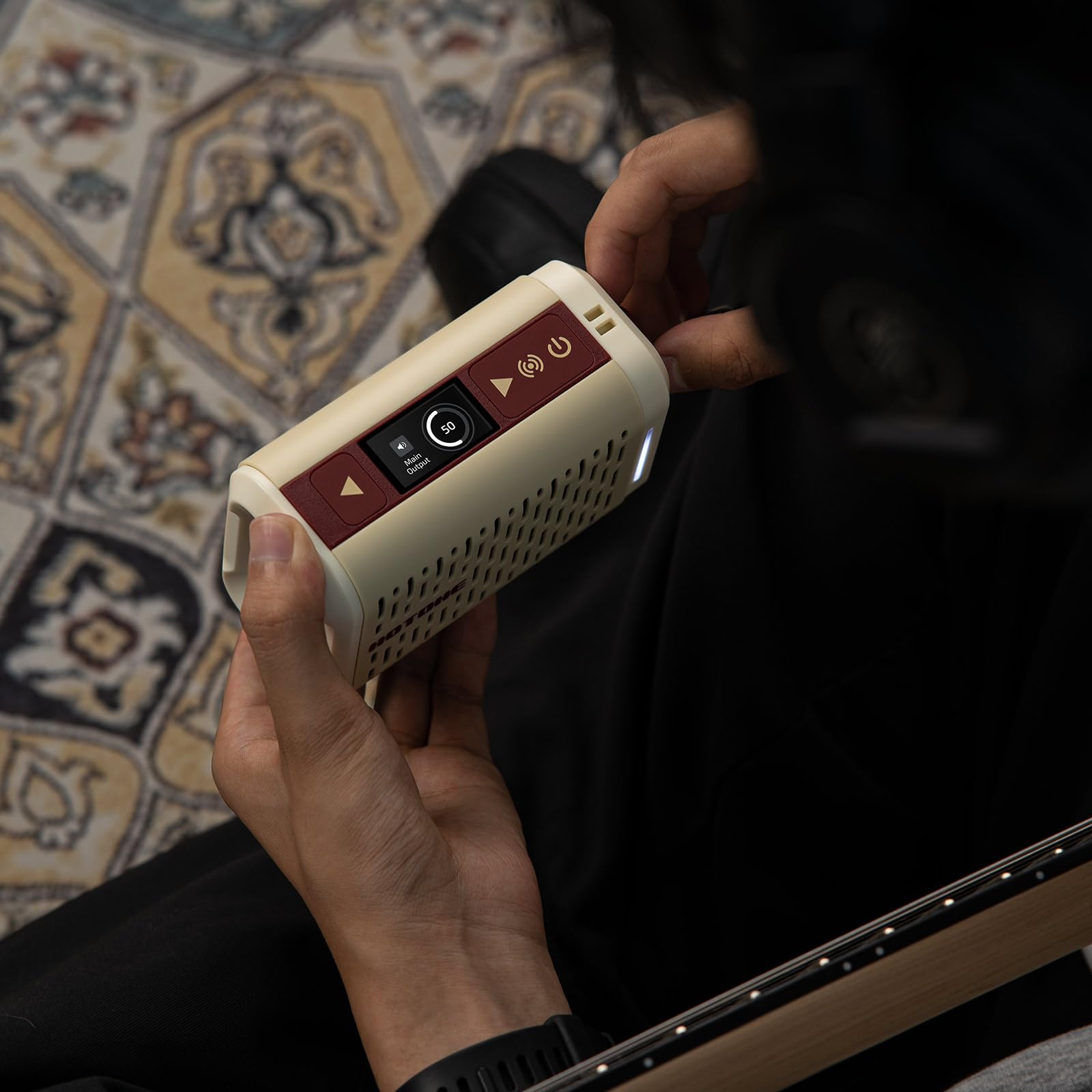 HOTONE Pulze Mini AP-5 Mini Amplificatore di Modellazione Multifunzione BT Chitarra Basso IR Cabinet Multi FX