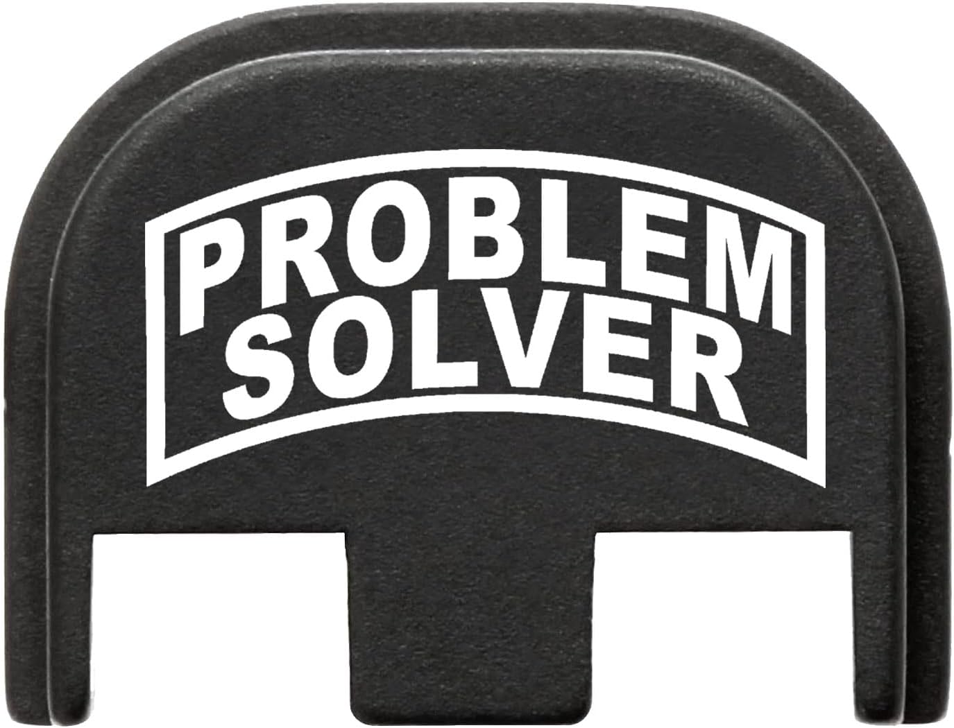 NDZ Performance Gen 5 Slide Cover Back Plate for Glock 17 19 19X 22 23 26 27 34 45 9mm .40 S&W Laser Engraved Popular Images in Black Aluminum - Choose Image