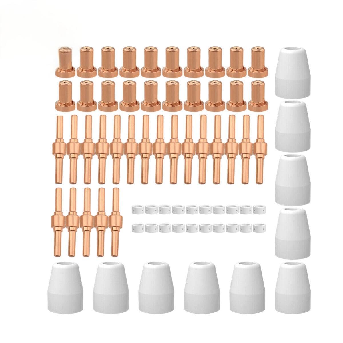 70 pcs Consumables Kit Fit for ARCCAPTAIN Cut 50 Cut50 Plasma Cutter