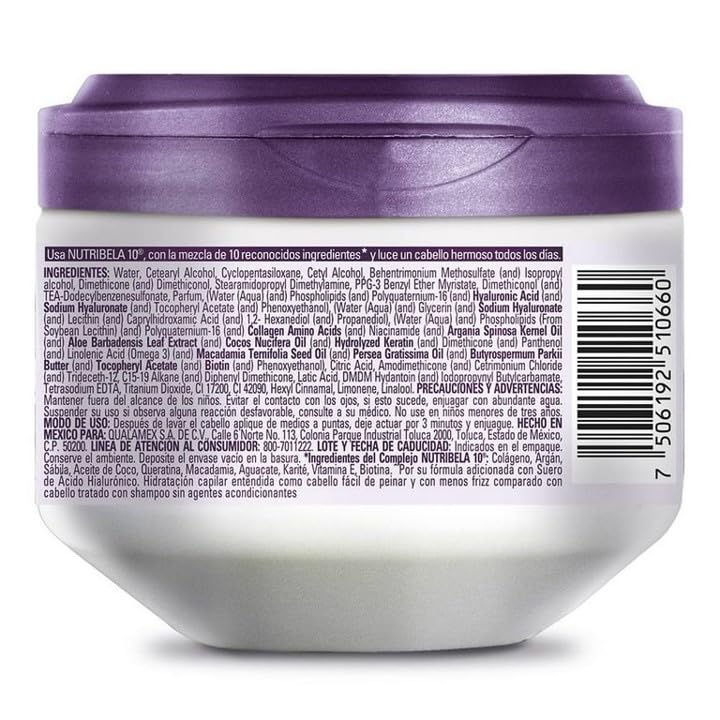 Tratamiento Capilar Nutribela 10 suero hialurónico de 300gr