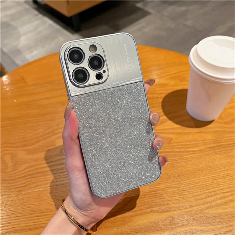 Étui à paillettes argentées pour illuminer chaque instant avec votre iPhone - 8