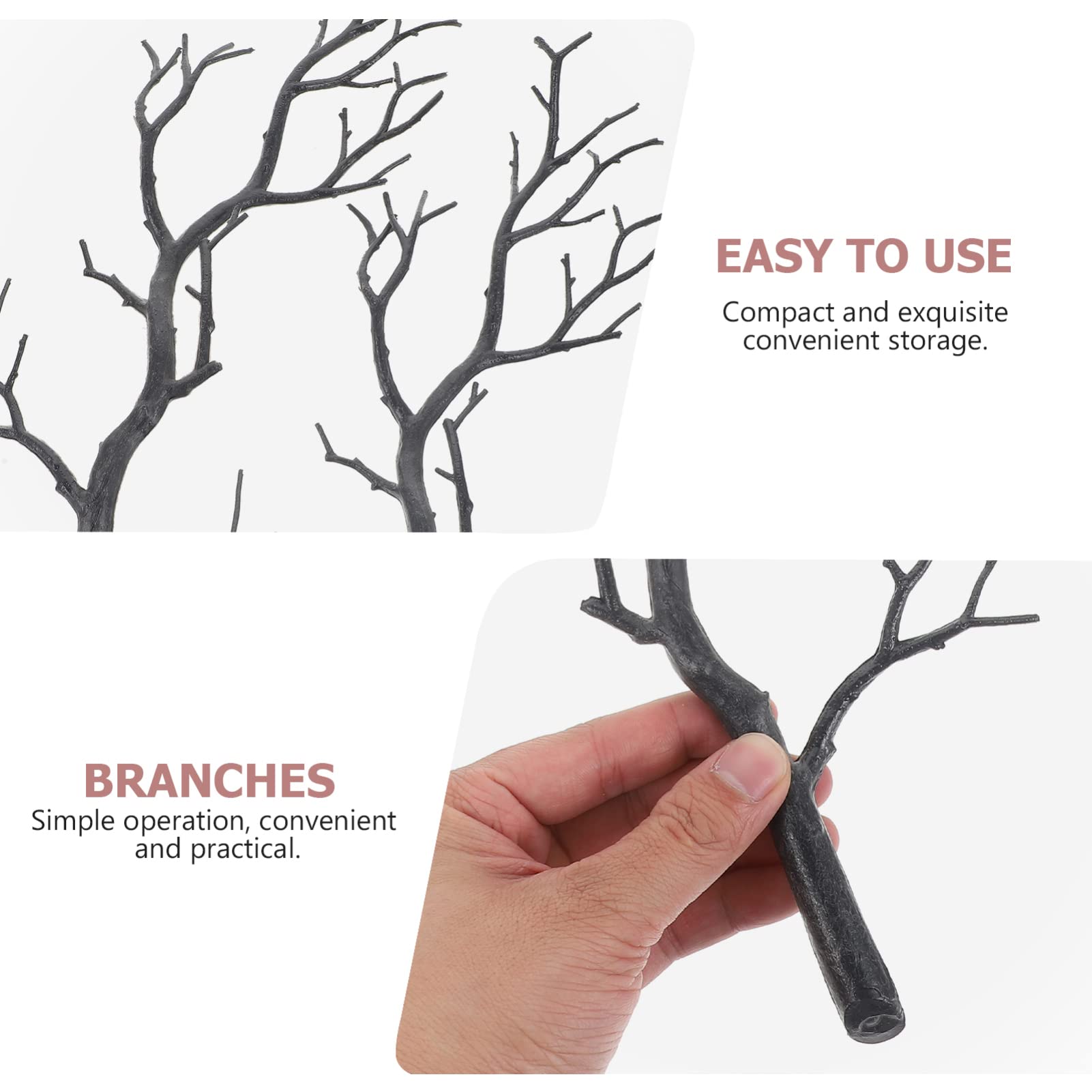 Künstliche Zweige 2er Set - Dekorative Äste Für Vasen Deko