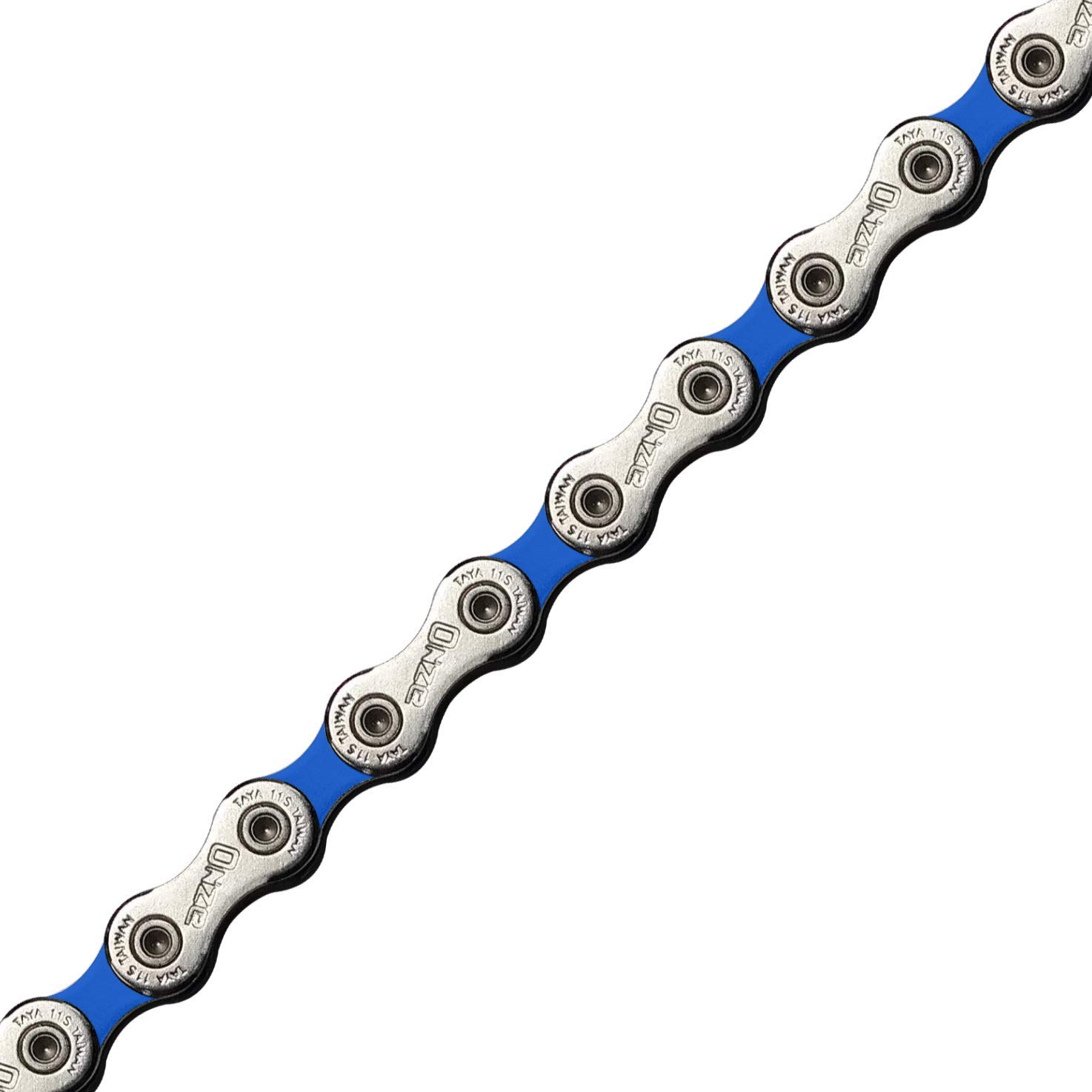 TAYA 11 Speed ONZE-111 Bike Chain- Durable Silver Royal Blue