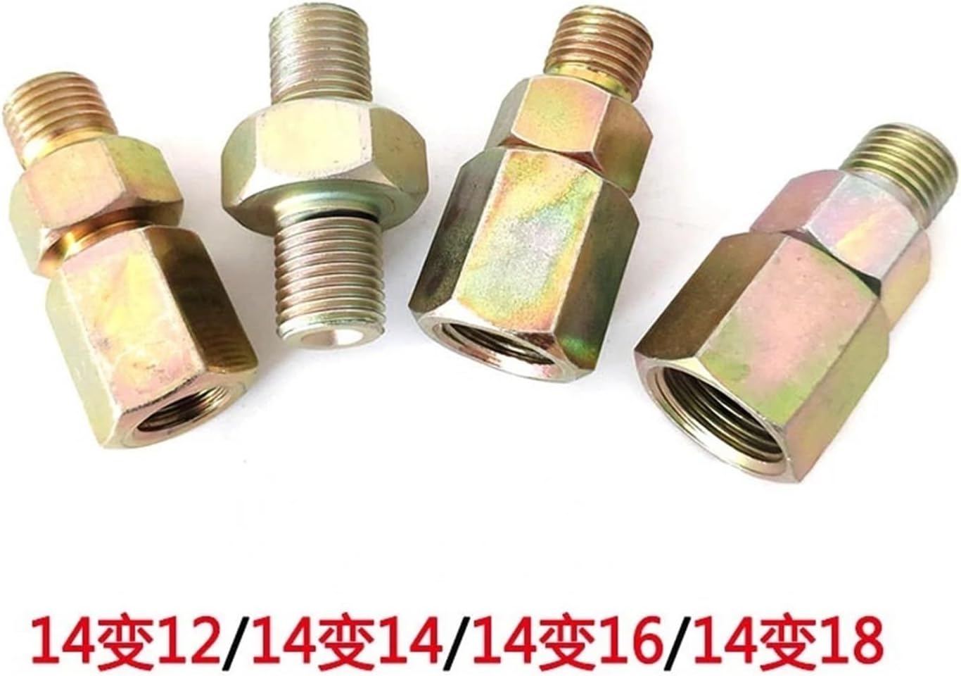 1pcs Oil Pipe Adapter High Pressure Test Bench M14 1.5mm(1PCS M14-12)