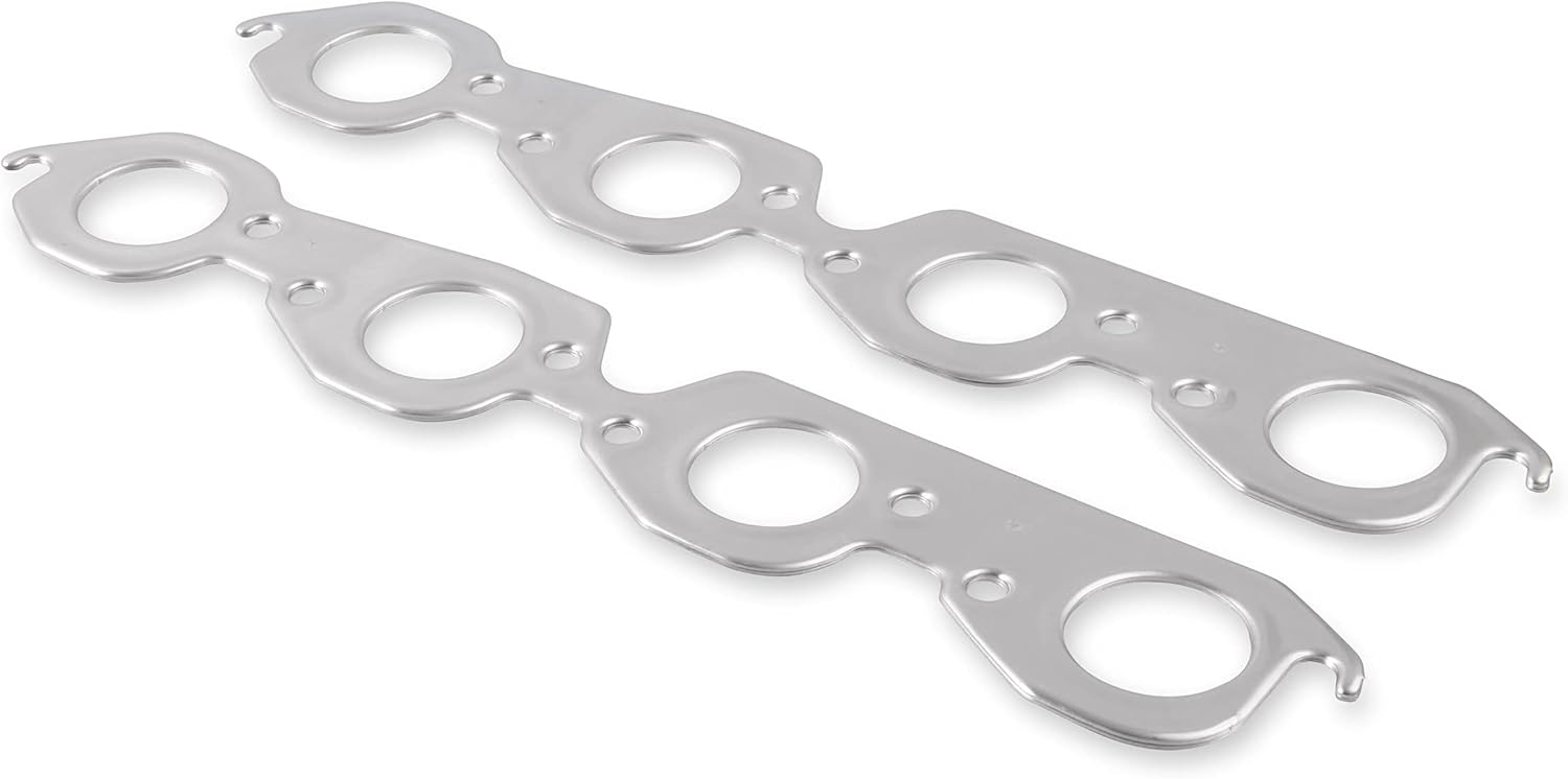 Flowtech 99153FLT Header Gaskets - Aluminum-Layered - Round Ports