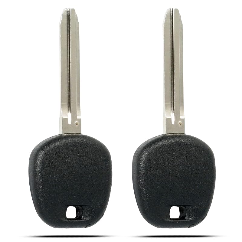 Kit com 2 Chaves Transponder de Ignição TOY44D-PT para Toyota e Scion, MechanMagic
