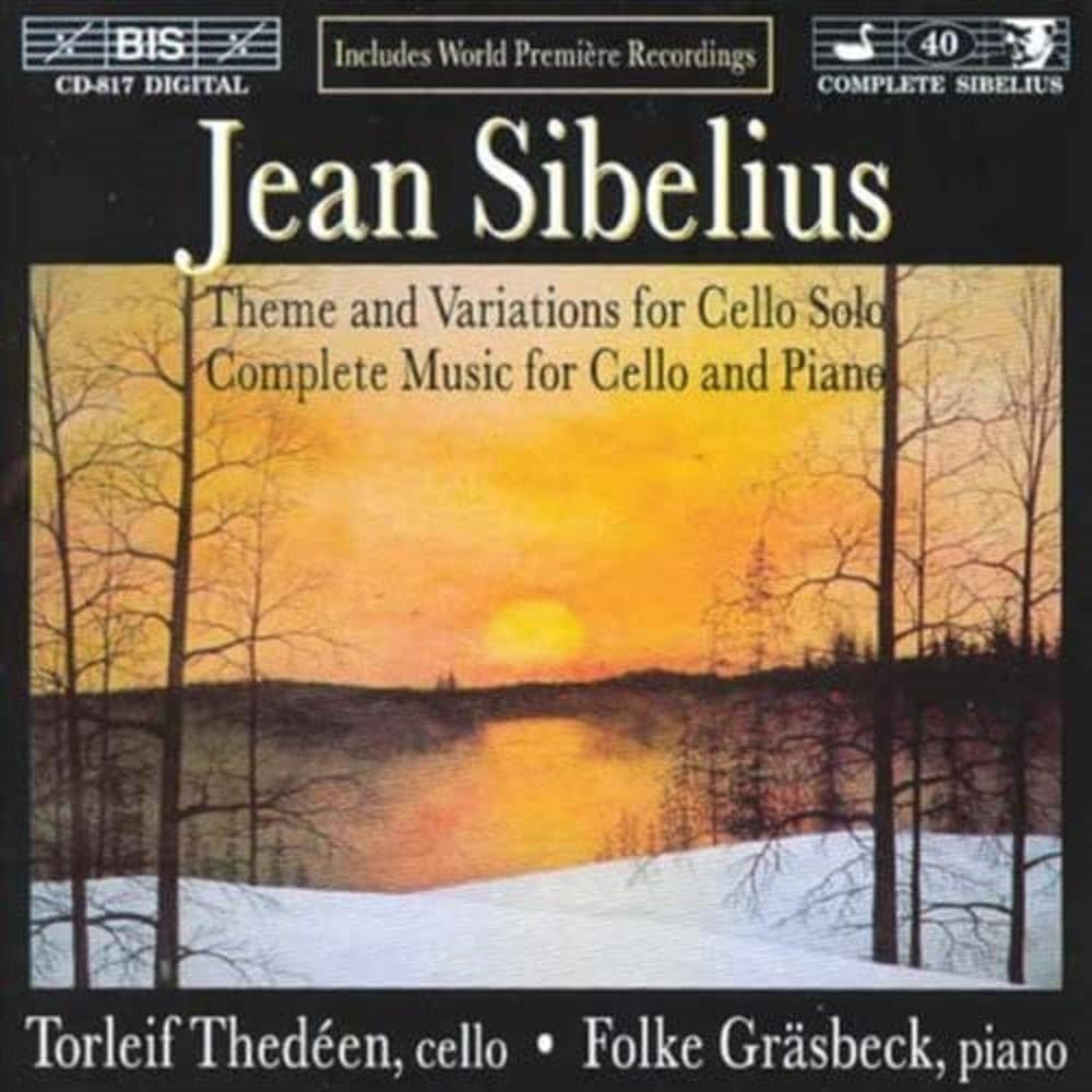 Jean Sibelius - Theme and Variations for Cello & Complete Music for Cello and Piano