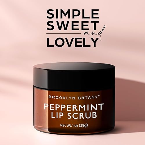 Miniatura 8 de Brooklyn Botany Exfoliante labial de 1 onza Hidratante labial para labios secos y labios agrietados Exfoliante de labios suave para labios suaves