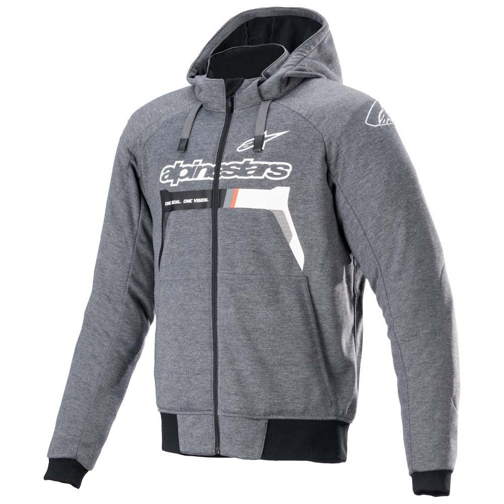 Alpinestars Chrome Ignition Motocyklowa kurtka tekstylna, szary/czarny/biały, L