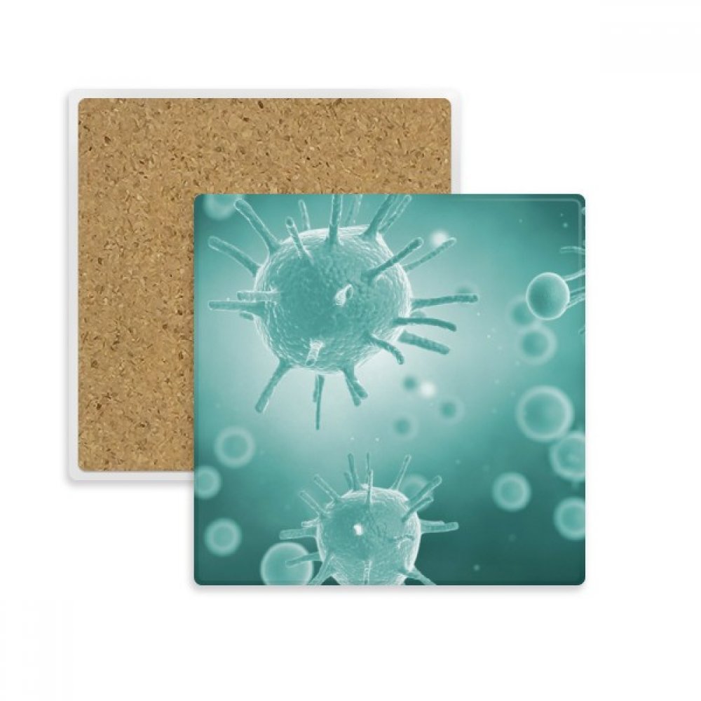 Dessous de verre absorbant motif cellule pour vos pauses café et apéritifs entre amis