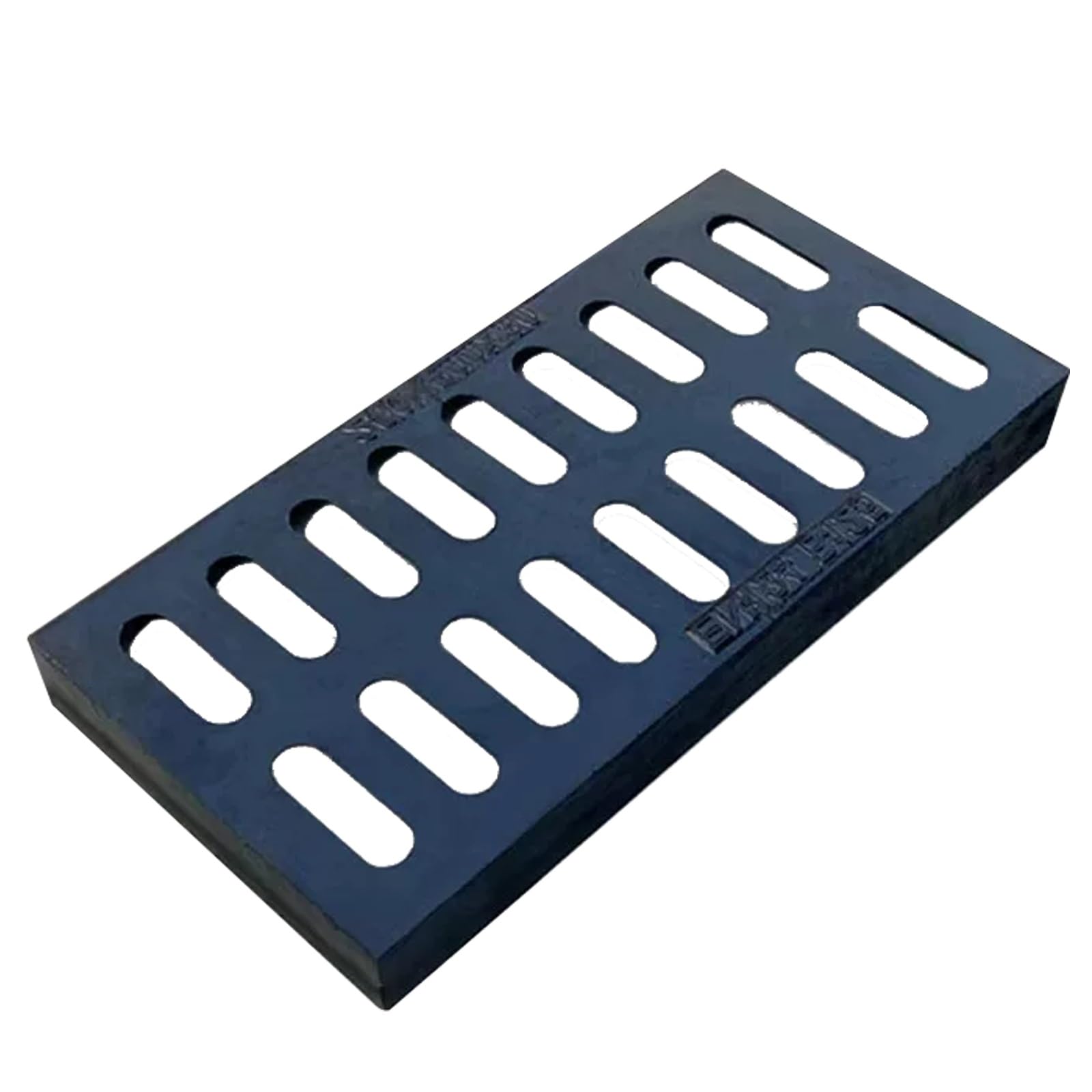GJMSSMY Septic Tank Cover Cast Iron Manhole Cover with Recessed Design & Bottom Ribs Durable for Sidewalks & Driveways 35x50x3cm (14x20x1.2in)
