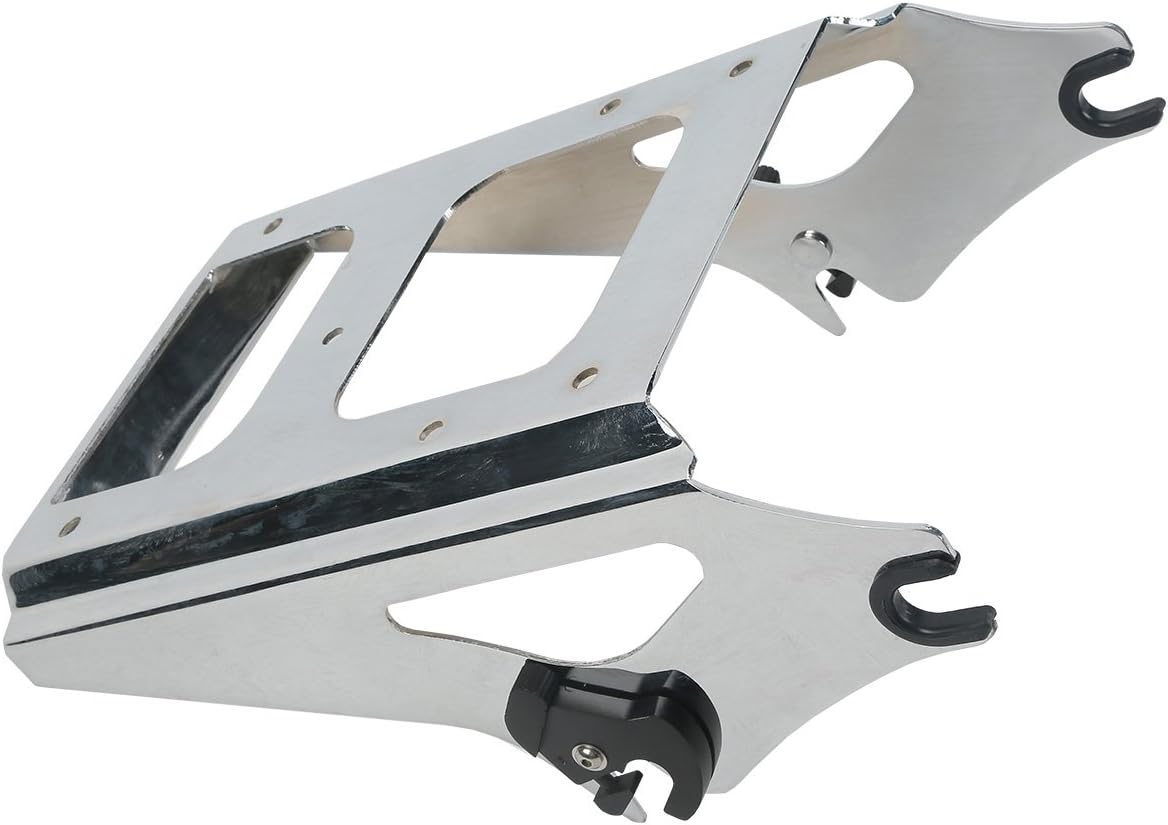 XFMT Motorcycle Trunk Mount Luggage Rack w/ 4-Point Docking Kits For 2009-2013 Harley Touring Road King Street Glide Road Glide Electra Glide