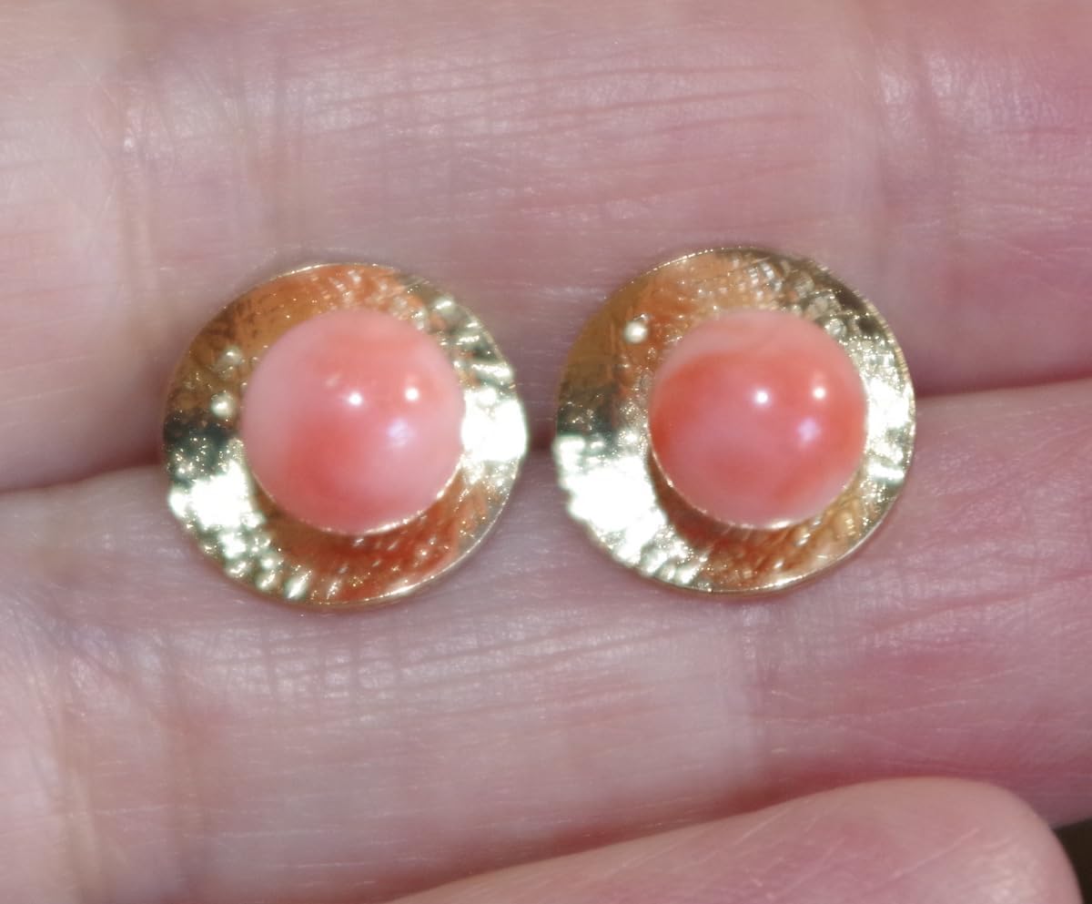 Vintage Diamond Cut Yellow Gold Filled 11mm Jackets For Earrings Use W Any Studs Use For Split Earlobes
