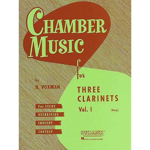 Chamber Music for Three Clarinets, Vol. 1 (Easy)