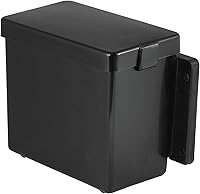 CURT 52022 Lockable Trailer Breakaway Battery Case - 6x5.5x3.25 Inch Durable Polyethylene Protective Box