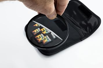 Prism Lens FX Split Kaleidoscope FX Filter | Subtle | 82mm Circular Threaded | Split Diopter & Kaleidoscope Combo | Half Focus, Half Refracted | Fully Rotatable Design