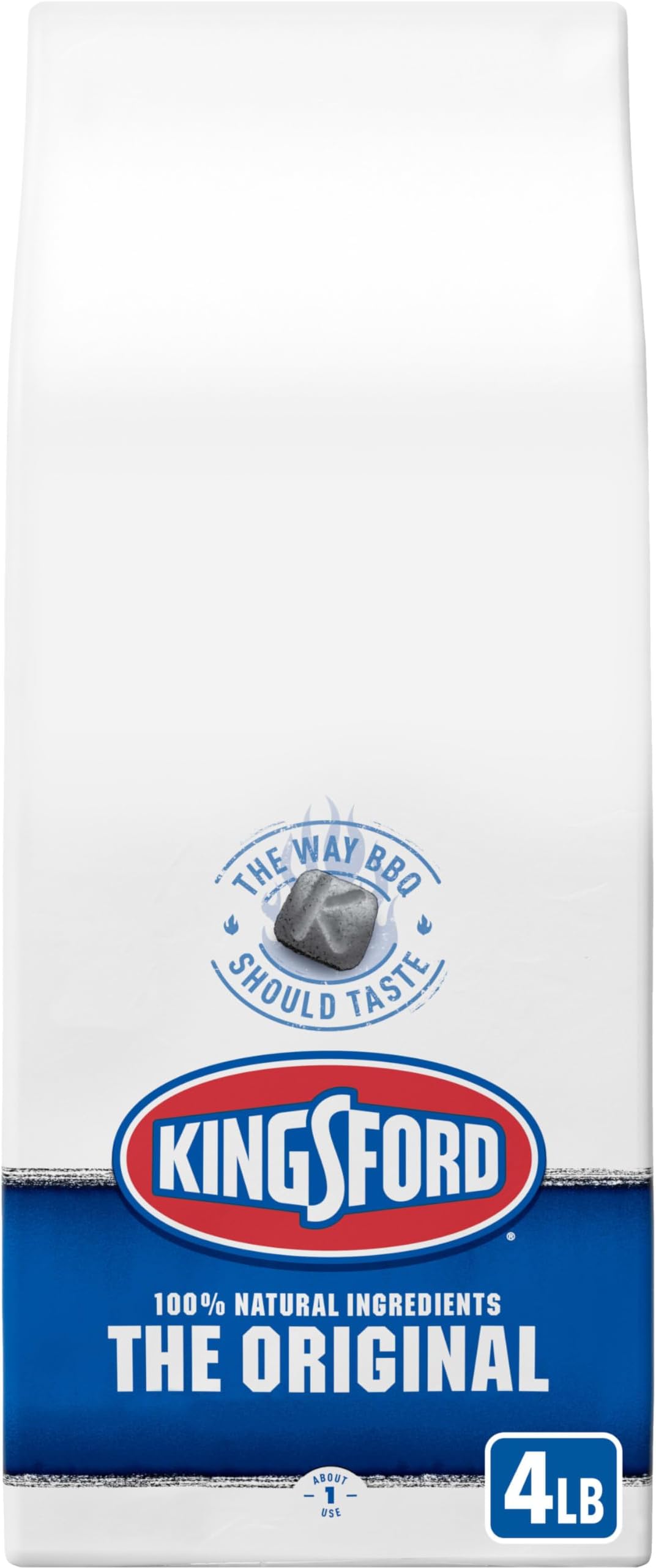 Original Charcoal Briquettes, BBQ Charcoal for Grilling, 4 Pounds (Package May Vary)