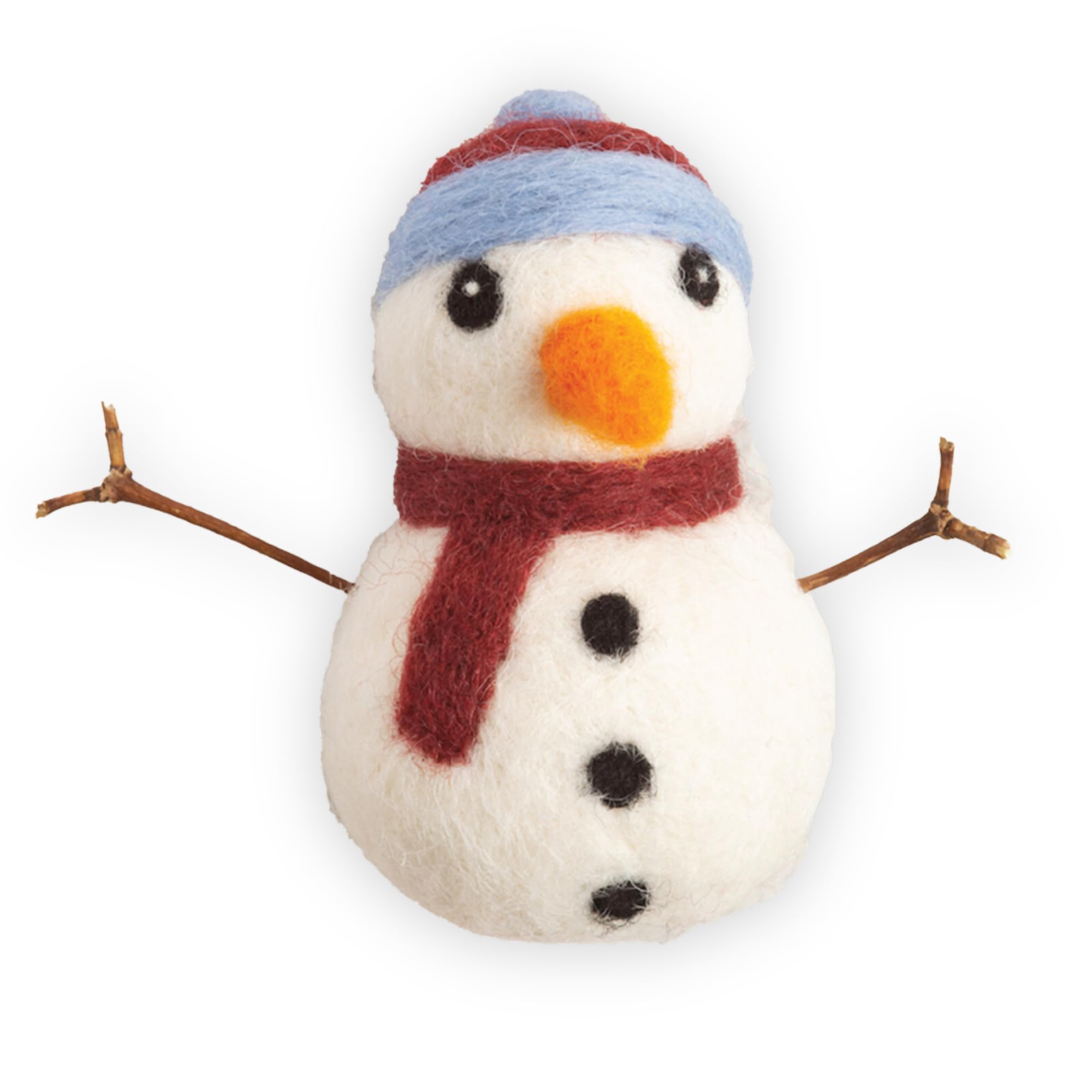 Hawthorn Handmade Kit per infeltrimento ad ago per pinguino, kit per infeltrimento ad ago per adulti e bambini, include 100% lana da infeltrimento britannica, aghi per infeltrimento e istruzioni