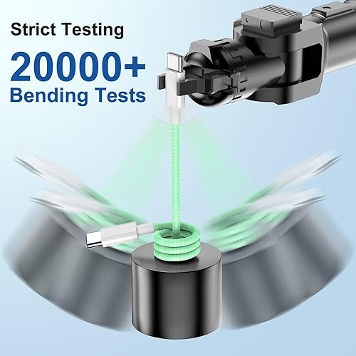 Miniatura 10 de Cable de carga rápida para iPhone 15 de 10 pies, cable de carga largo tipo C a USB C para Apple iPhone 15 Plus15 Pro Max, MacBook Pro