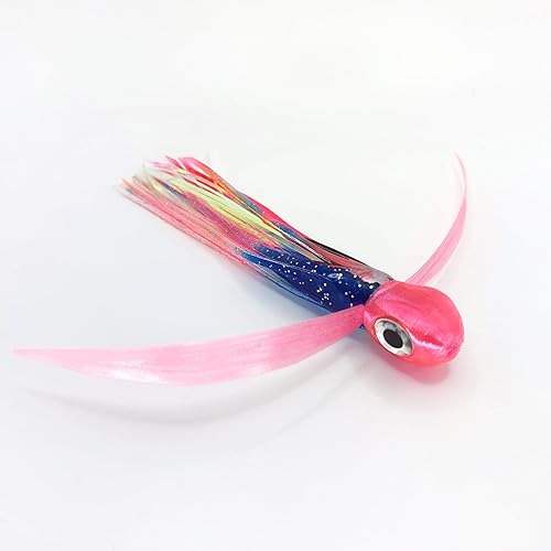 Miniatura 5 de Señuelo de pesca de caza grande de agua salada, para pesca de curricán en alta mar (FlyBoy 6 pulgadas)