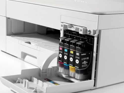 Brother DCP-J1200WE - Imprimante Multifonction 3 en 1 - Jet d'encre Couleur - Abonnement d'impression ECOPRO 4 Mois OFFERTS - Wi-FI - Jusqu'à 16 Pages/Minute