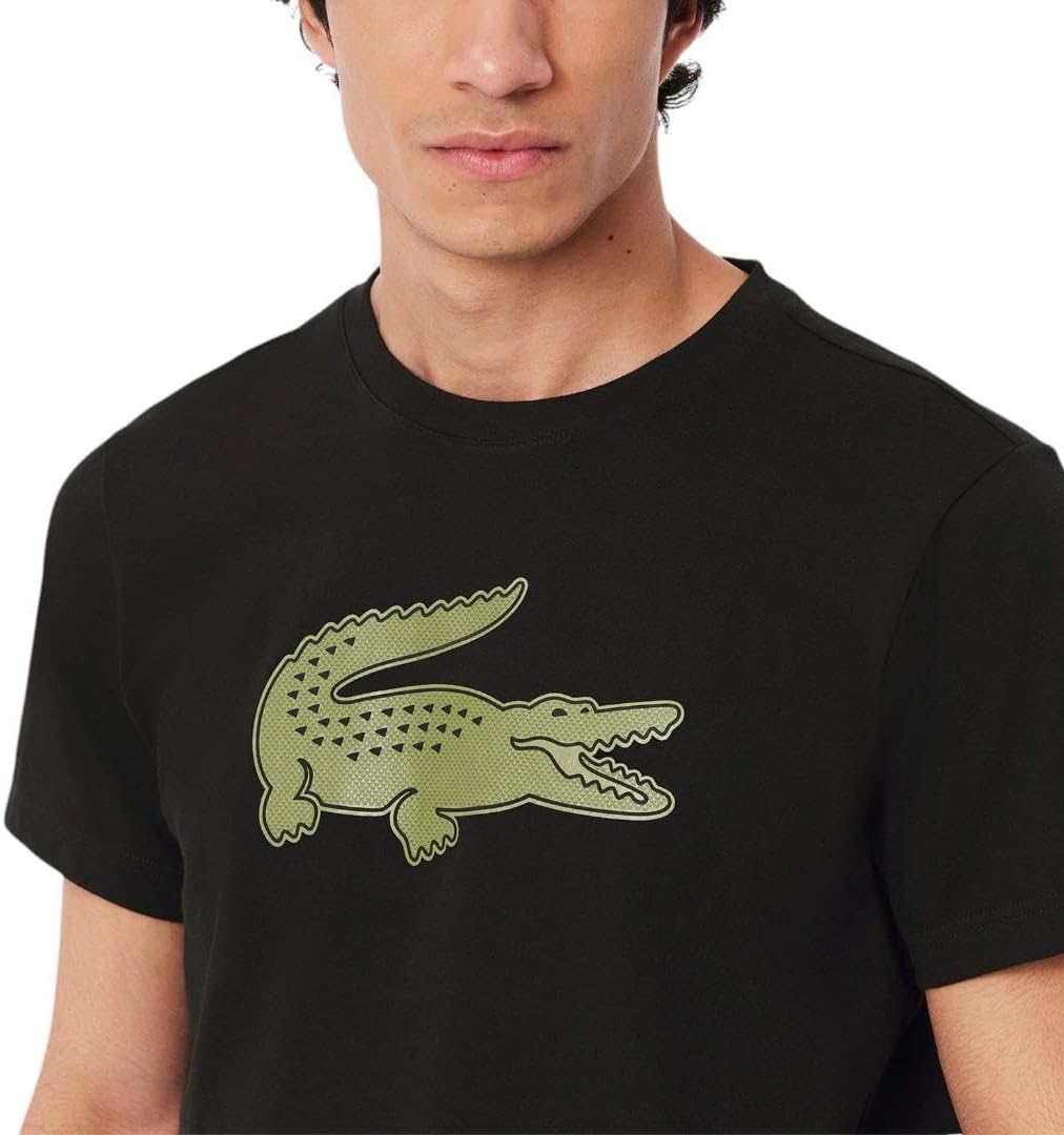 Lacoste Mens Ultra Dry XXL Logo T-Shirt - Image 2